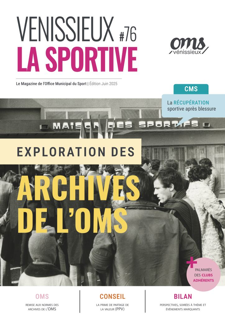 Couverture de notre revue Vénissieux La Sportive - Juin 2025