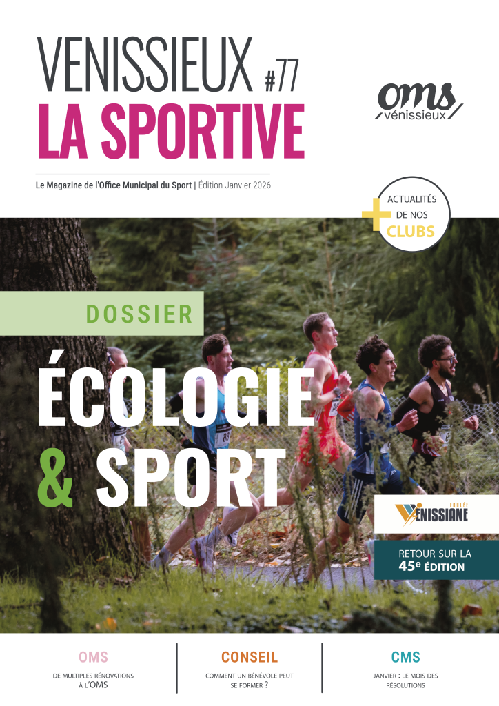 Couverture de notre revue Vénissieux La Sportive - Janvier 2026